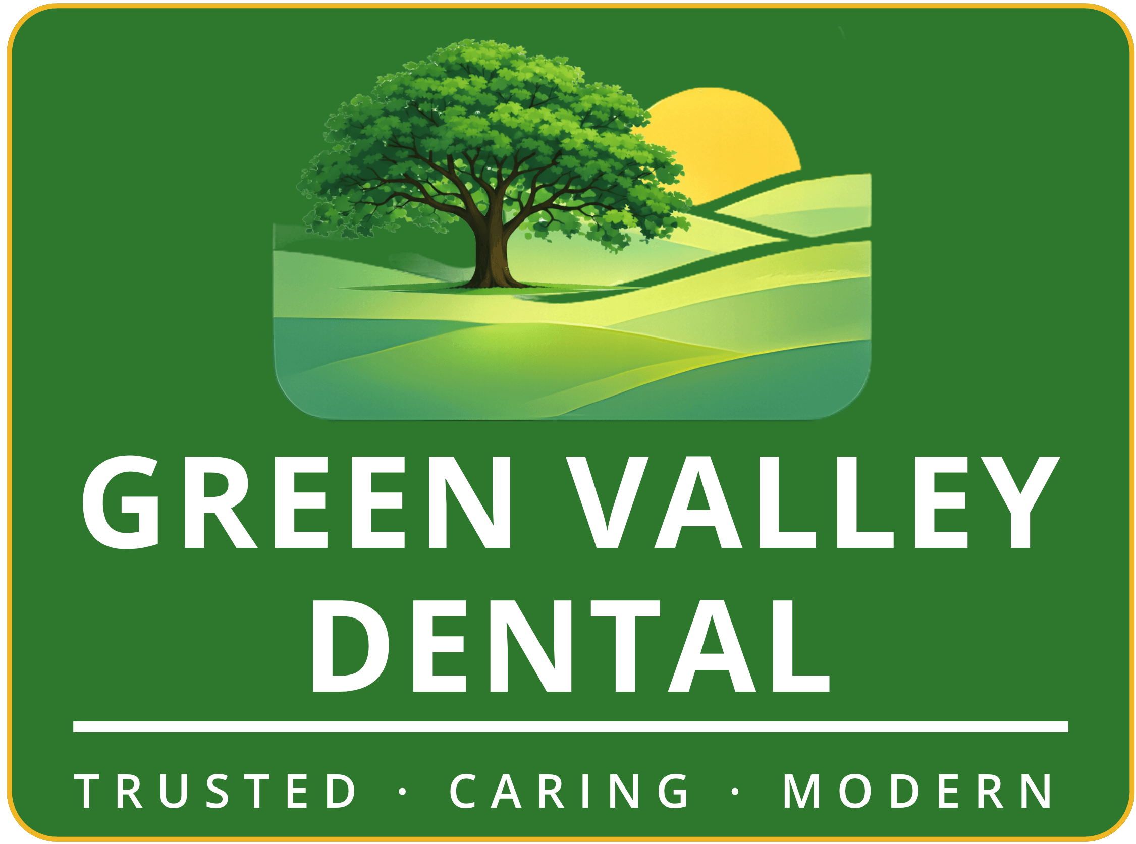 Green Valley Dental Logo